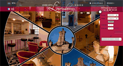 Desktop Screenshot of hotel-luxembourg-bayeux.com