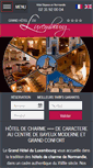 Mobile Screenshot of hotel-luxembourg-bayeux.com